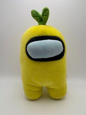 Among Us Yellow Plant Leaf Crewmate 6" Official Stuffie By Toikido (SKU: 658TO)
